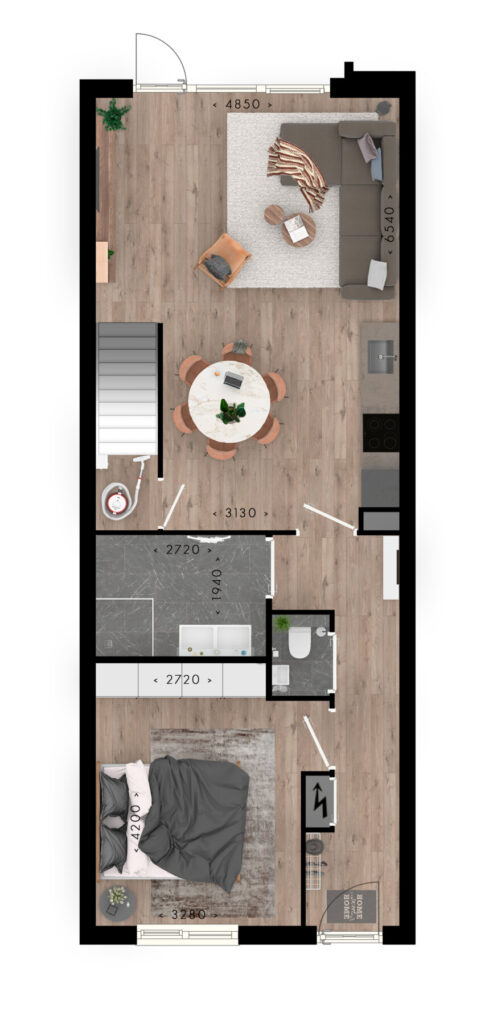 Weboma BouwGemaksWoning semi-bungalow 5,10 BG