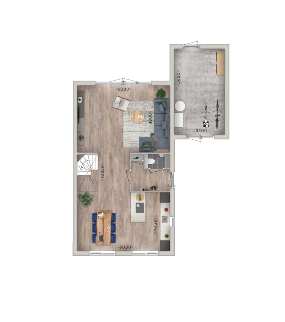 Weboma BouwGemaksWoning twee-onder-een-kapwoning 6,0 BG