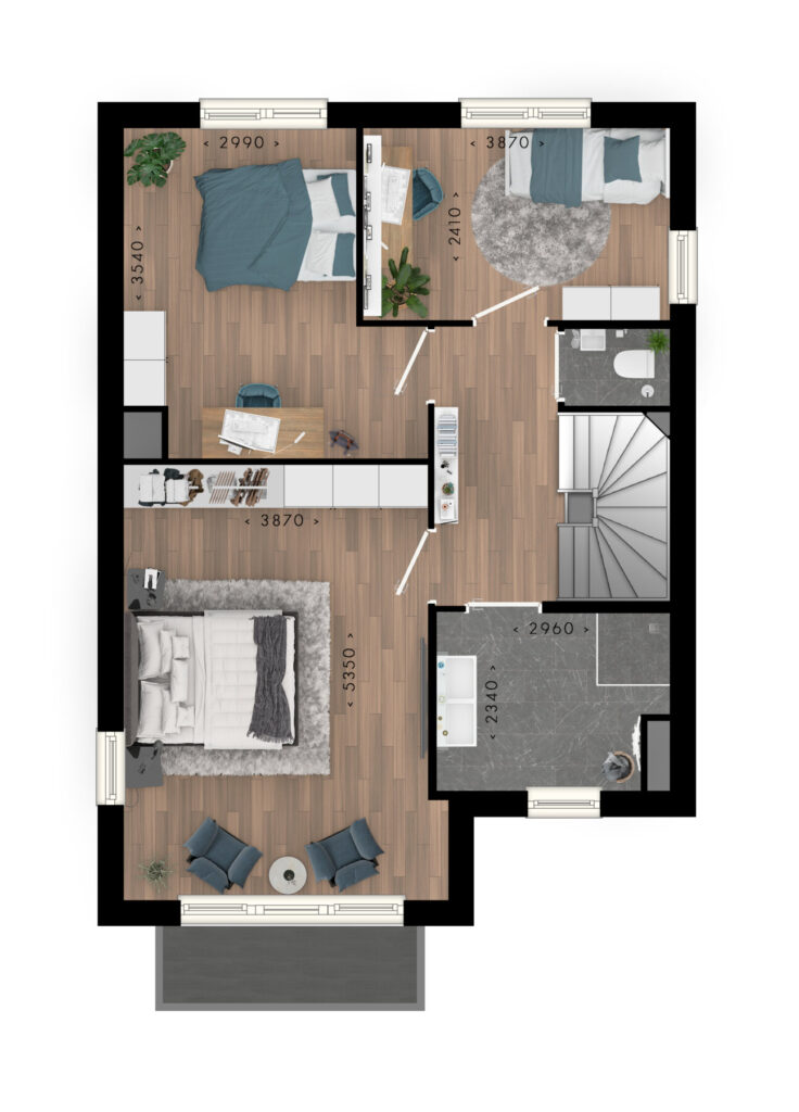 Weboma BouwGemaksWoning twee-onder-een-kapwoning V2 V1